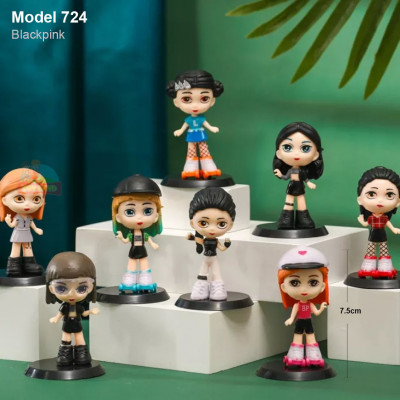 Action Figure Set - Model 724 : Blackpink